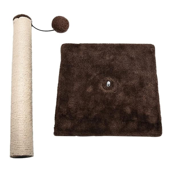 Stor klöspelare för katter Klösträd 40cm Brun