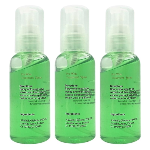 3PCS Premium ice Cool Hair Removal Gel fresh Shaving 60ml