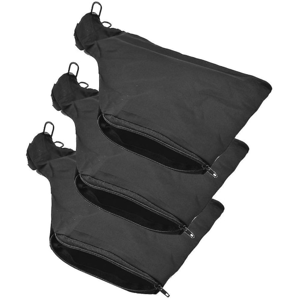 Savstøvpose, sort støvopsamlerpose med lynlås og trådstativ, til 255 model geringssav 3 stk.