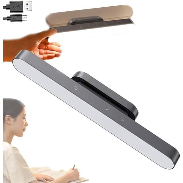 Oppladbar magnetisk LED-lampe med berøringskontroll – Dimbar – 30s timer – 3M selvklebende montering – Under-skapbelysning
