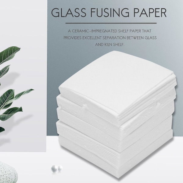 50 ark keramisk fiber firkantet ovn glas fusionspapir husholdning