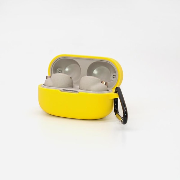 Case kompatibelt med Sony WF-1000XM4 - case Cover för hörlurar - gul