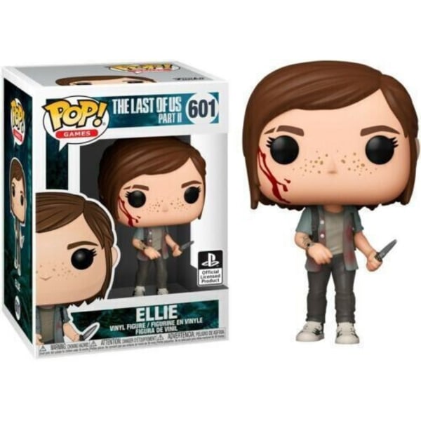 Funkopop The Last of Us Joel #620 Clicker #631 Ellie #601 Vinylfigur Dockmodell Leksak 601-Med Ask