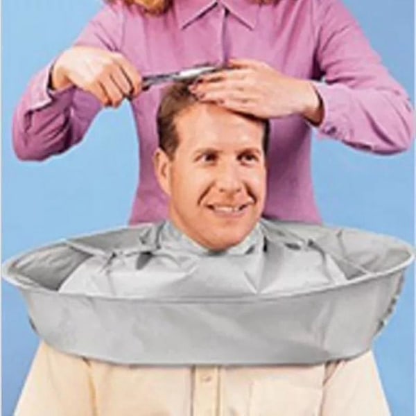 Kreativ DIY-forkle, frisørkappe, frisørsalong, barber, stylister, paraplykappe, klippekappe