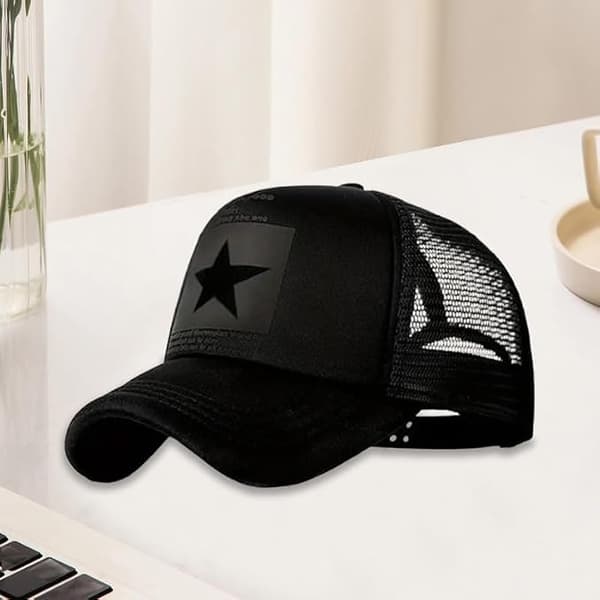 Pustende, tynn og justerbar baseballcaps for menn