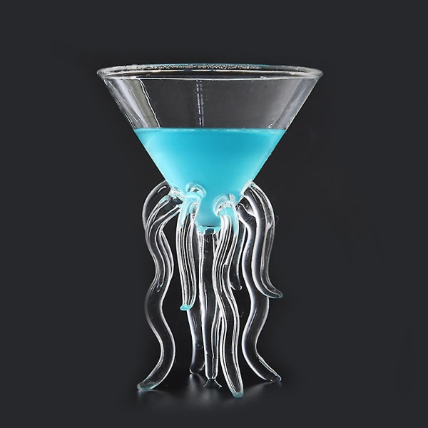 100 ml Octopus Cocktail Lasi Viini Samppanja Lasi Helppo pitää kädessä luovaan tyyliin