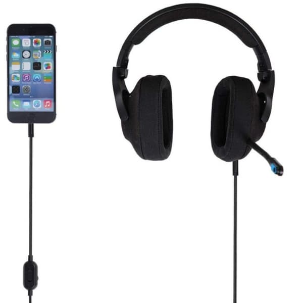 2-meters erstatningslydkabel for Logitech G Pro Wired Silent G Pro X G433 G233