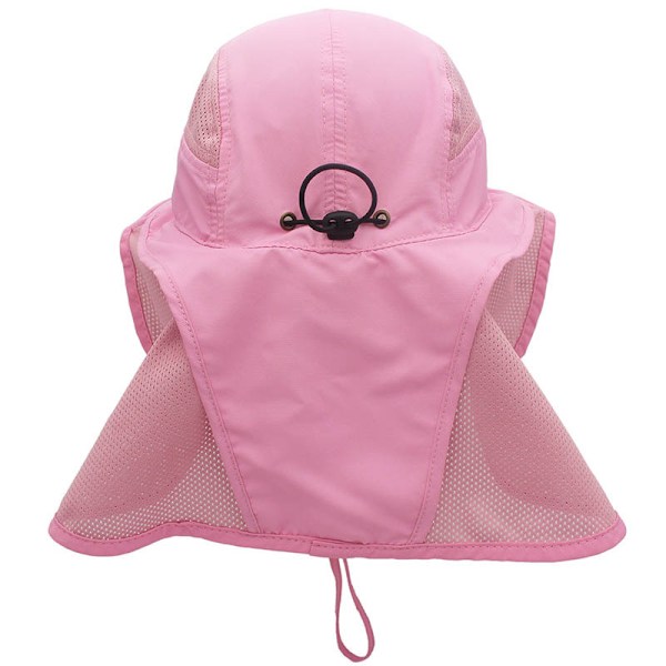 Solhat, Mænd Kvinder Upf 50+ Udendørs UV Beskyttelse Sommerhat med Nakke Beskyttelse, Vandre Fiskehat, Strand Foldbar Jagt Junglehat, Mesh Hat (B)