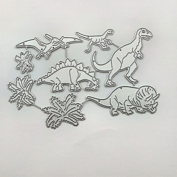 Dinosaur metal skære dies Stencil til kortfremstilling - DIY Scrapbooking Album Paper Card Skabelon