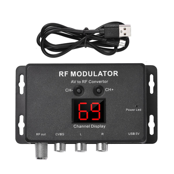 M60 RF-modulator AV till RF-omvandlare