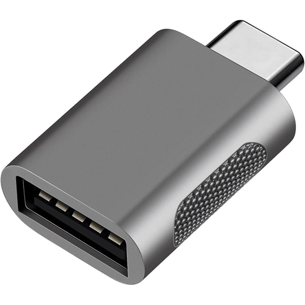 USB 3.1 til USB C-adapter, højhastighedstransmission, USB C-han til USB-hun, Thunderbolt 3 Type C til USB-adapter med OTG-understøttelse til MacBook Air/Pro/