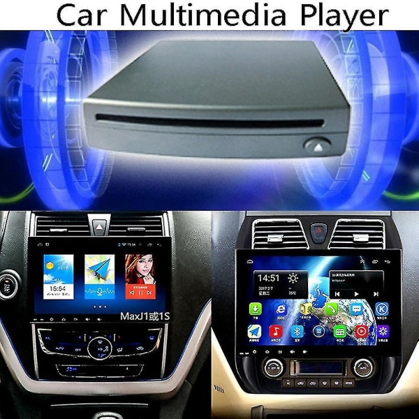 Ohut ulkoinen auto-cd-soitin, yhteensopiva PC-LED-TV/mp5-Gps-navigointi universal USB -liitäntätyyppinen toisto