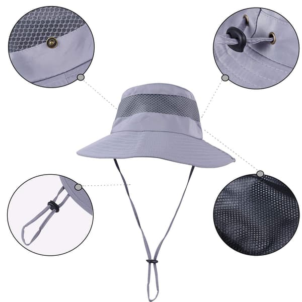 paraplyhat, stråhat, fiskerhat, udendørs