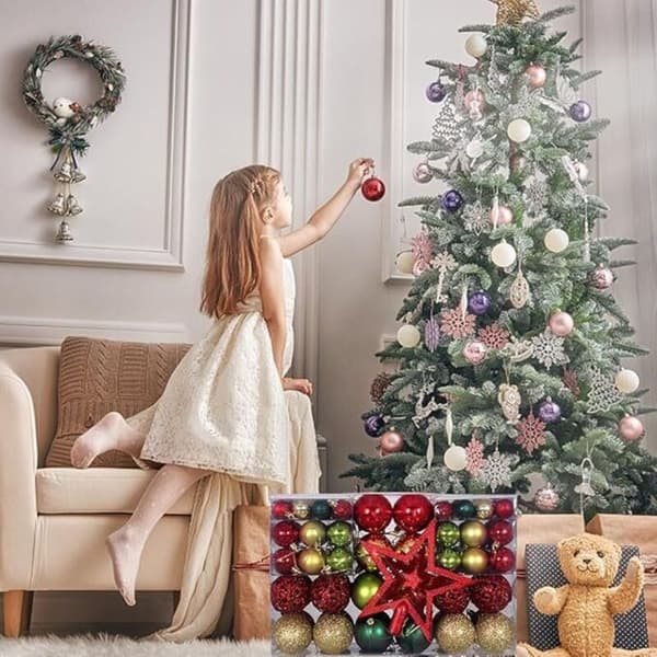 Julgranskulor \"Triple Star\" Paket