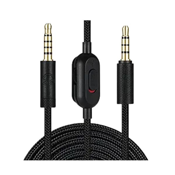 2-meter erstatningslydkabel til Logitech G Pro Wired Silent G Pro X G433 G233