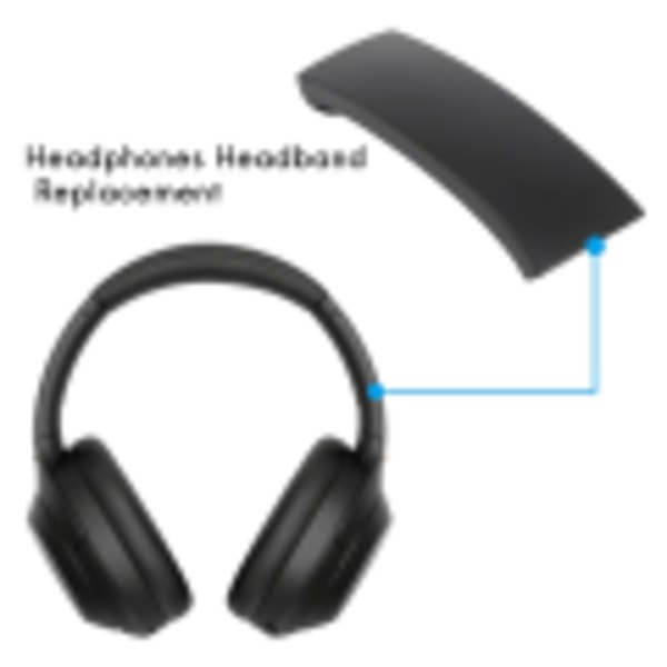 Sony WH-1000XM3 XM3 Trådløse Støjreducerende Hovedtelefoner Udskiftningshovedbøjle (Sort)