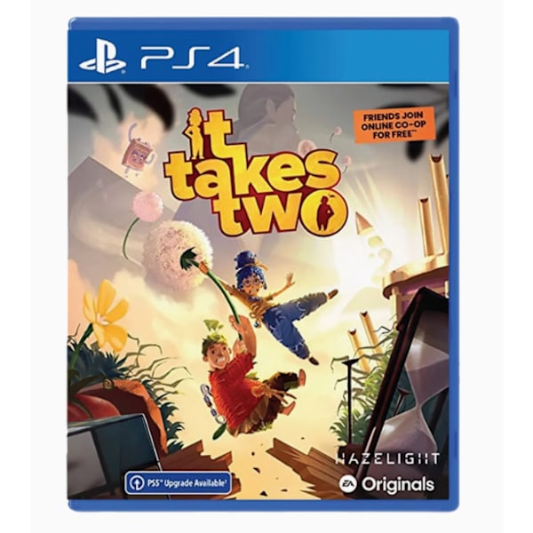 Pelilevy PS4:lle, kaksi pelaajaa, tukee PS5:tä