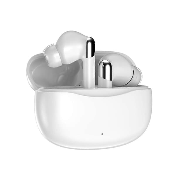AI TWS Bluetooth 5.4 øretelefoner AI sanntidsoversettelse hvit