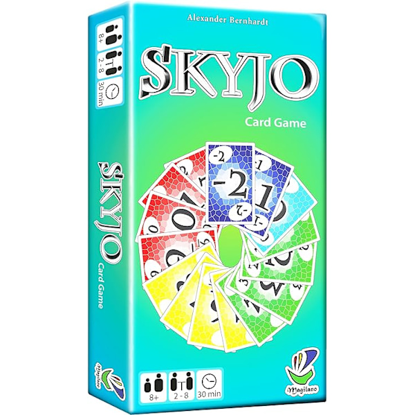 SKYJO af Magilano - Det sjove kortspil til børn og voksne.