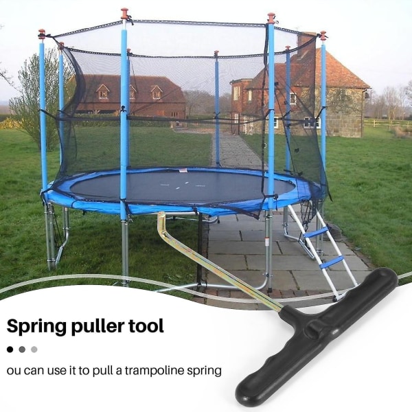 Trampoline Spring Pull Tool T-krok Spring Puller Tool For å trekke en trampoline Spring