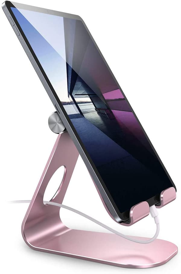 Tablet Stand Justerbar 360 Graders Roterende Foldbar Bordmodel