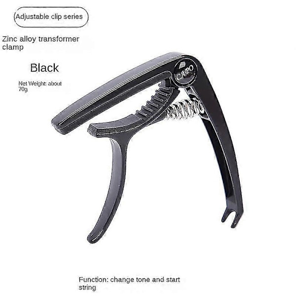 Gitarrkapo, Capo, Capo för akustisk gitarr, akustisk gitarrkapo, Capo för elgitarr, akustisk gitarrkapo 6 strängar, Gitarrkapo för akustisk