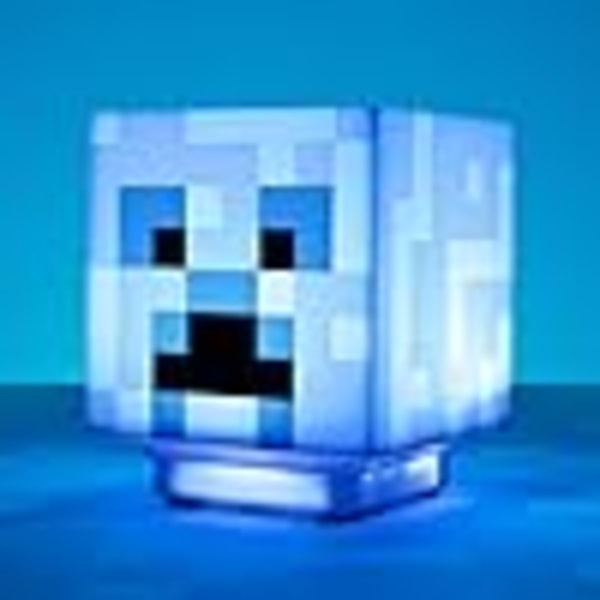 Minecraft Ladet Creeper Lampe med Creeper Lyde, Polymer