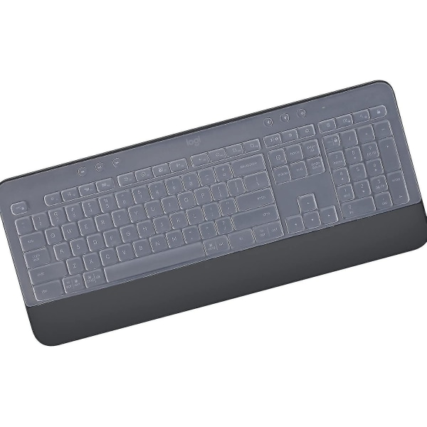 Tastaturdeksel for Logitech Signature K650 Wireless Keyboard, Logitech K650 Keyboard Accessories, Logitech K650 Keyboard Skin Protector - Clear