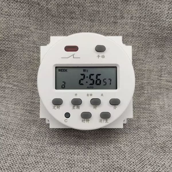 CN101A Mikrocomputer-tidsafbryder, digital programmerbar timer-afbryder, automatisk tænd/sluk-tidsstyring
