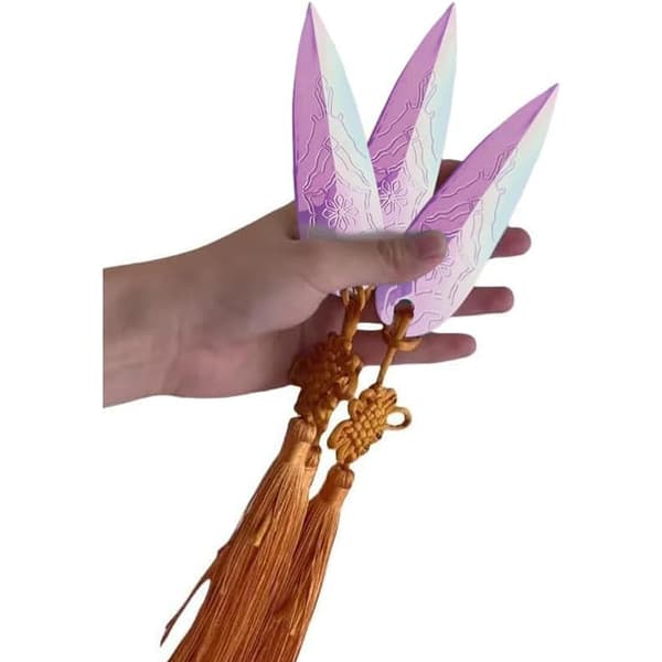 Halloween Demon Hunter Rollespill Dart Rekvisitter 3-pakning Pink