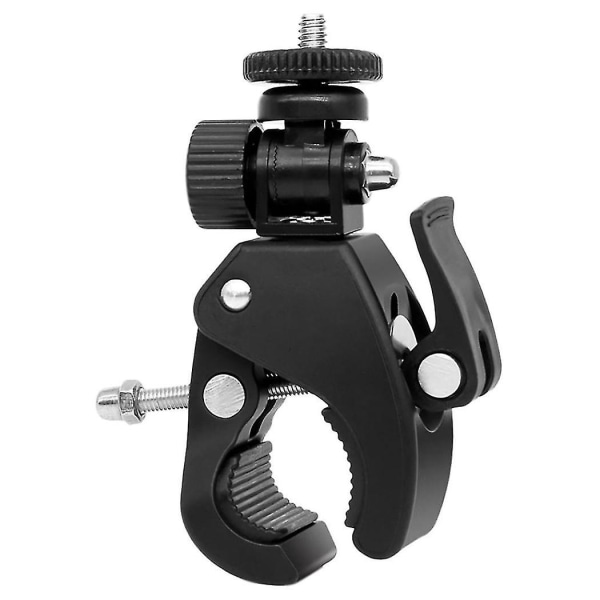 Skrue stativ Clamp Stand Sport Kamera Holder Cykel Mount Holder