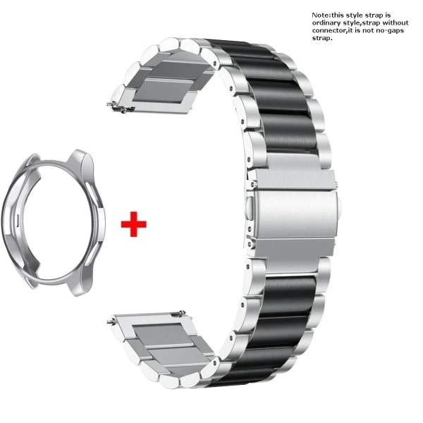 For Samsung Galaxy Watch 6 5 4 44mm 40mm Classic 46mm 42mm Rustfritt Stål Galaxy Watch 3 5 Pro 41 45mm Klokkereim rose gold