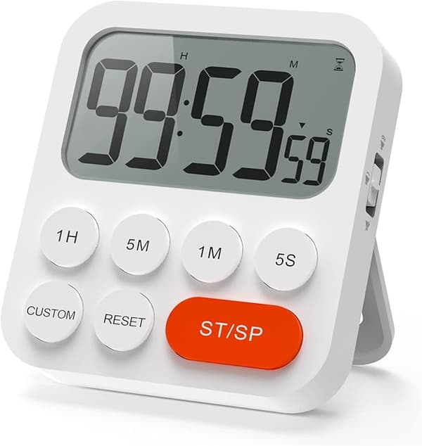 Digital Kjøkkentimer Eggtimer Magnetisk Stoppeklokke
