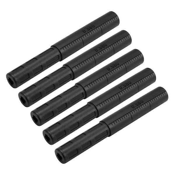 5 stk Golfkølle Skaft Forlengelsespinne Forlengelsesstenger Golf Skaft Driver Fairway Golf Skaft Forlenger Forlengelse 0.580