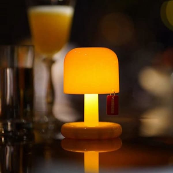 Mini Office Sunset Night Genopladelig LED Multifunktionel Skolesæson Natlampe