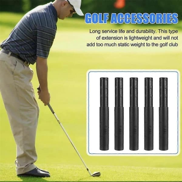 5 stk Golfkølle Skaft Forlengelsespinne Forlengelsesstenger Golf Skaft Driver Fairway Golf Skaft Forlenger Forlengelse 0.580