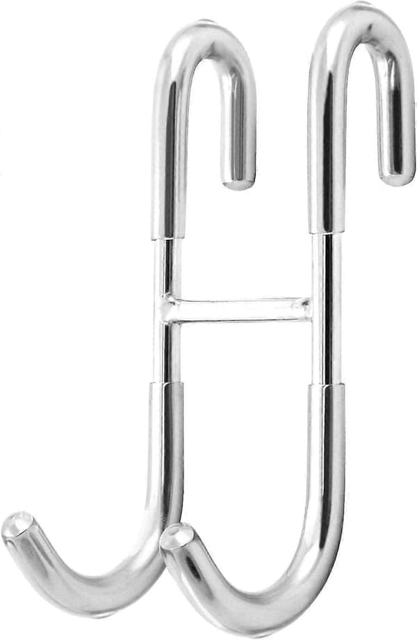 2-pack duschdörrkrokar, handdukshängande badhanddukar duschkrokar för badrumsglasdörr [XR][J]