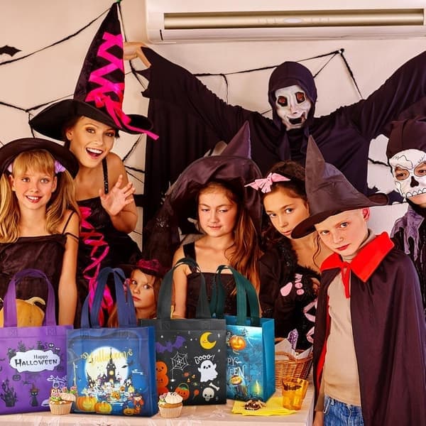 12-pack Halloween godispåsar, små spökpåsar, spököverraskningspåsar 12 st