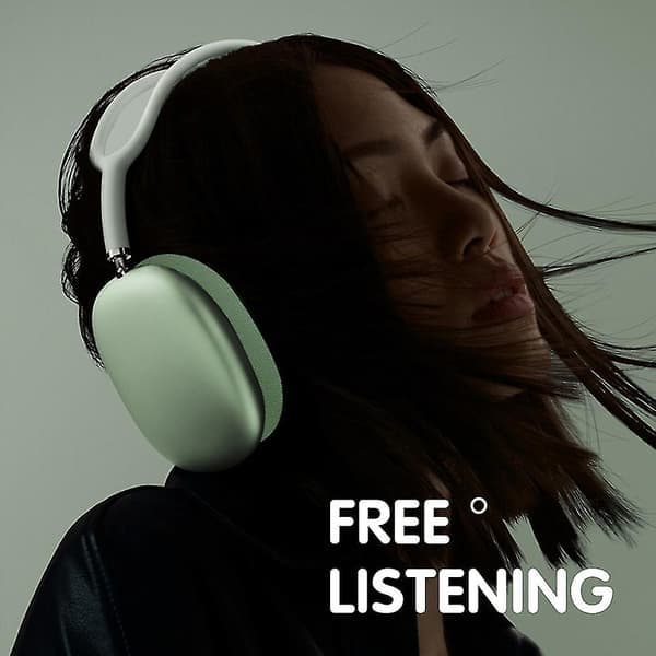P9 Over-Ear Hörlurar Memory Foam Full täckning Headset Aktiv brusreducering