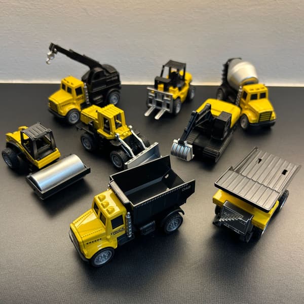 Mini Bygge Bulldozer Legetøj Ingeniørkøretøj Model til Børn