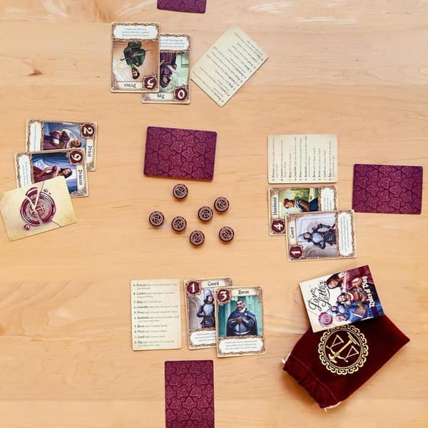 Love Letter Kortspel - Renässansstrategispel, 10 år+, 2-6 spelare
