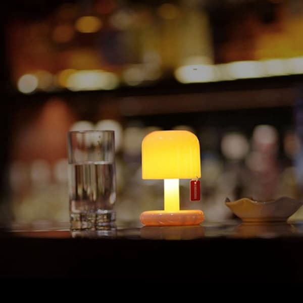 Mini Office Sunset Night Genopladelig LED Multifunktionel Skolesæson Natlampe