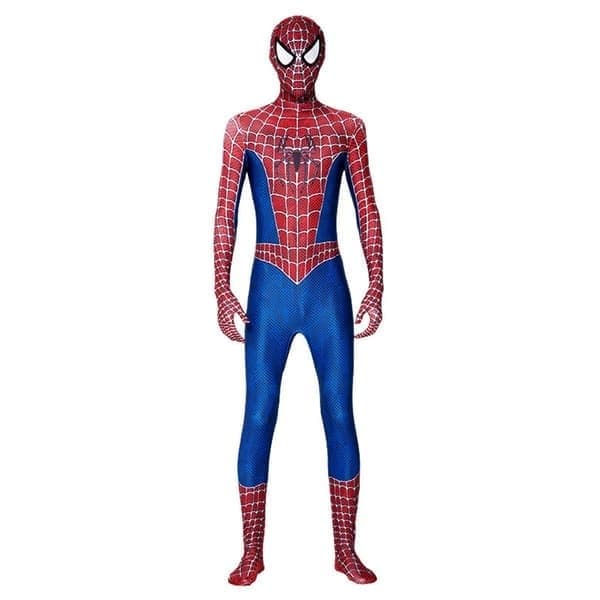 Spider-Man-dräkt för rollspel för vuxna superhjältekroppar 190 cm