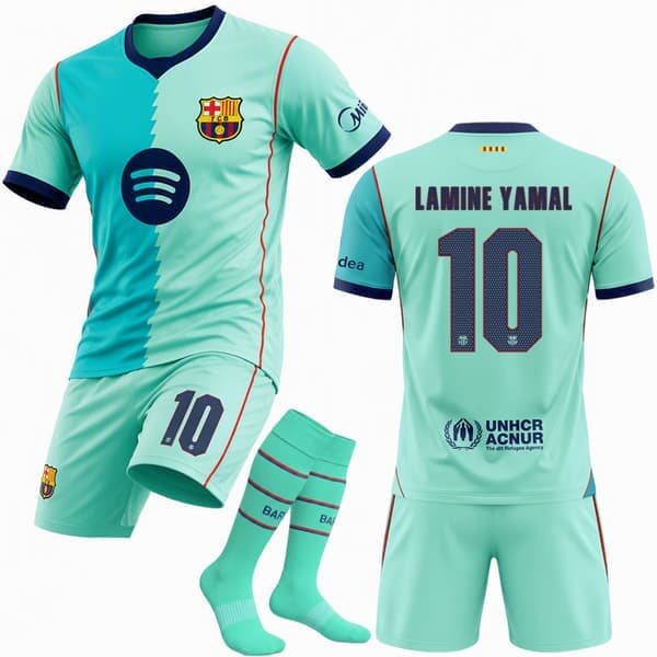2026-2027 Barcelona udebanefodboldtrøje nr. 10 Yamal 26 26