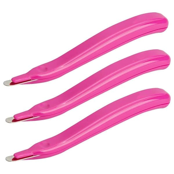 Stiftfjerner Profesjonell Magnetisk Enkel Stiftfjerner Verktøy 3-pakning Rose Rosa Rose Pink