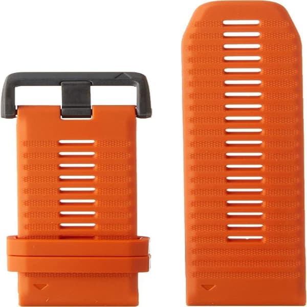 Til Fenix5/6/7/7x/6x/5X Rem 26mm Silikonebånd Orange Orange