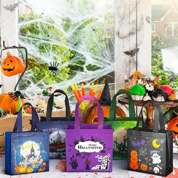 12-pack Halloween godispåsar, små spökpåsar, spököverraskningspåsar 12 st