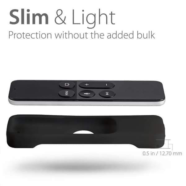 Apple TV 4/5 kaukosäätimen suojakotelo, musta