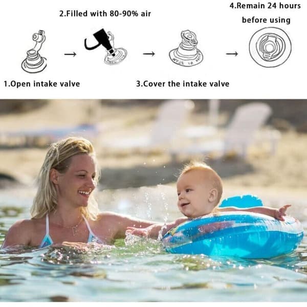 Babyflottör - Babysimbälte - Babysitsar - Simhjälpmedel för bebisar 6 till 36 månader