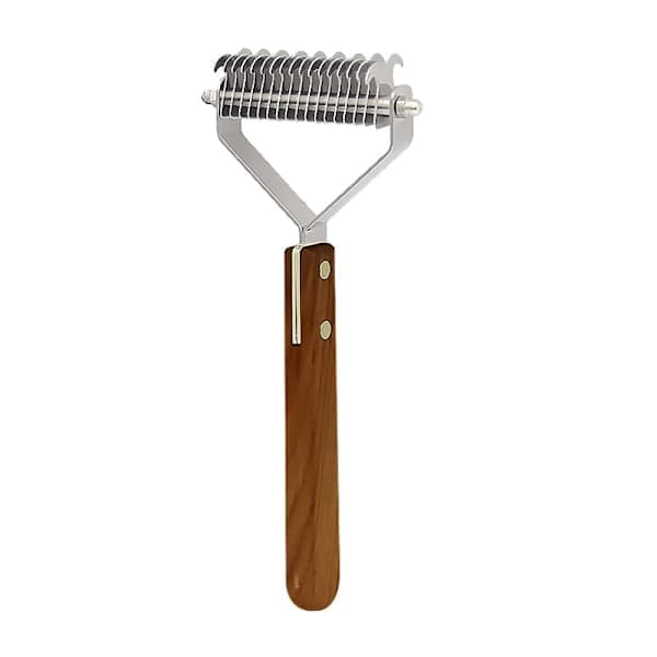 Coat King Borste för hundar och katter, pälsvårdsborste, utredningskratta